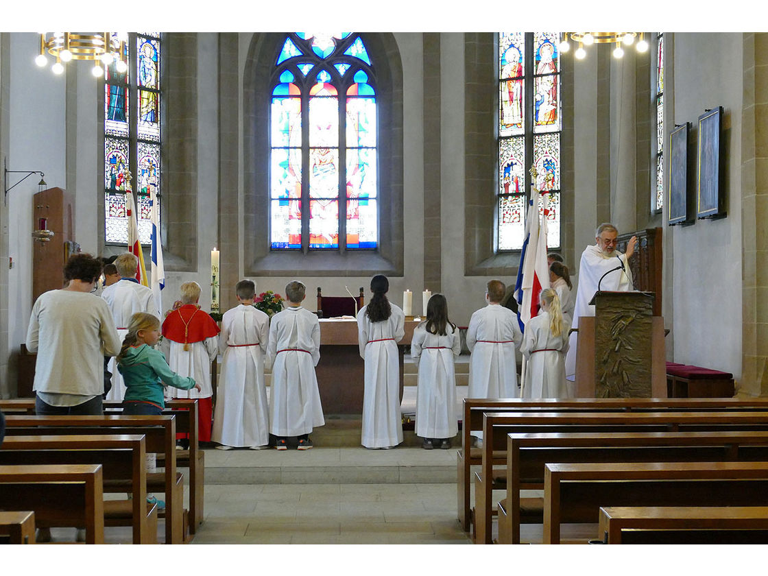 Bittprozession an Christi Himmelfahrt (Foto: Karl-Franz Thiede)